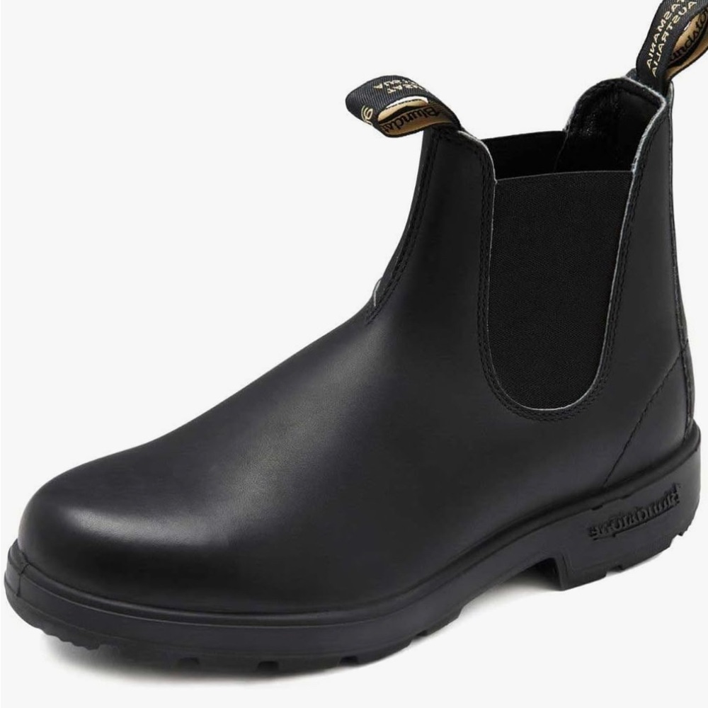 Blundstone 510 Unisex Slip-On Boot, Black, 7 M US Men's / 9  M US Women's/ 6 AUS
